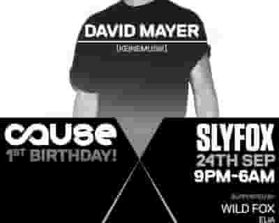 Cause 1st Birthday Feat tickets blurred poster image