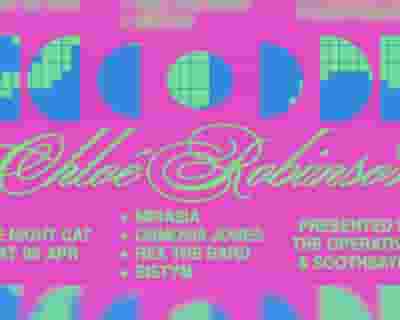 Chloé Robinson tickets blurred poster image