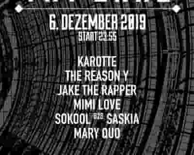 Try Land with Karotte, The Reason Y, Jake The Rapper, Mimi Love, Sokool b2b Saskia, Mary Quo tickets blurred poster image