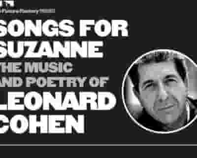 The Music and Poetry of Leonard Cohen tickets blurred poster image