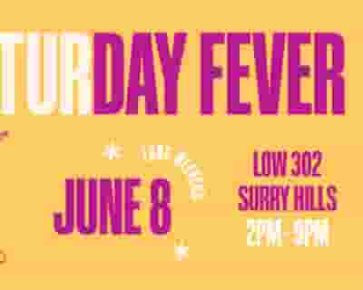 SaturDay Fever tickets blurred poster image