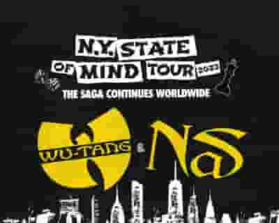 Wu-Tang Clan & Nas - N.Y. State of Mind Tour 2023 tickets blurred poster image