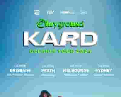 KARD tickets blurred poster image