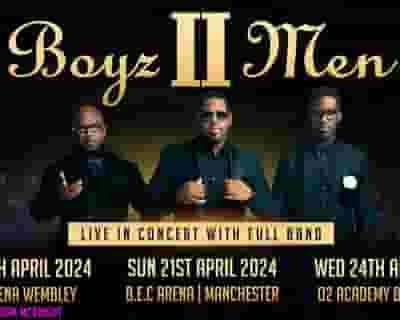 Boyz II Men tickets blurred poster image