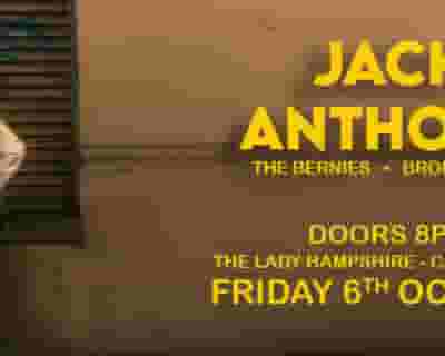 Jack Anthony tickets blurred poster image