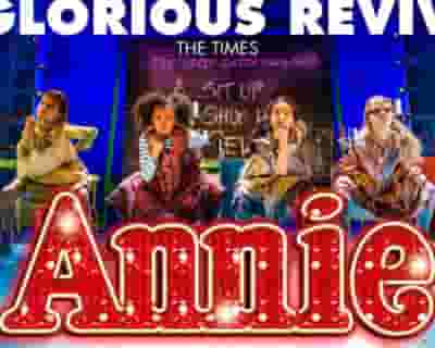 Annie The Musical tickets blurred poster image