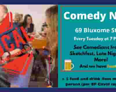 Live Comedy at the San Francisco Local Brewing Co. tickets blurred poster image