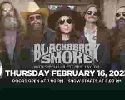 Blackberry Smoke tickets blurred poster image
