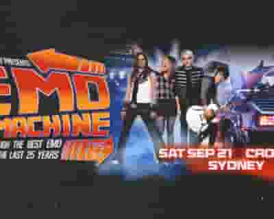 Emo Time Machine - Sydney tickets blurred poster image