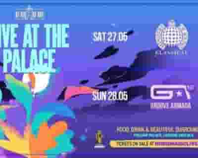 Groove Armada tickets blurred poster image