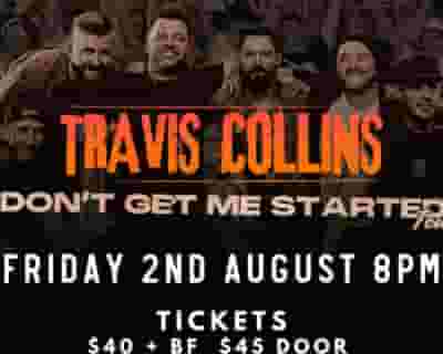 Travis Collins Don’t Get Me Started Tour tickets blurred poster image