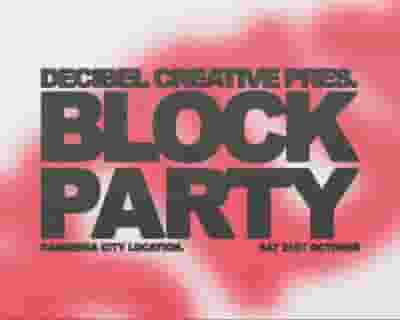 Block Party tickets blurred poster image