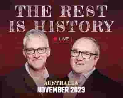 The Rest is History tickets blurred poster image