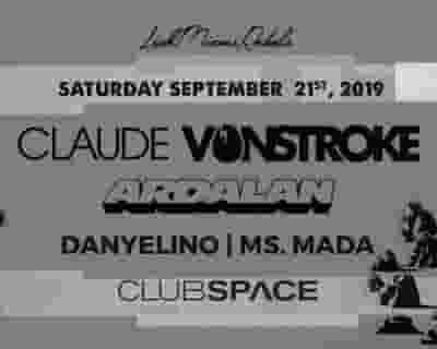 Claude Vonstroke and Ardalan by Link Miami Rebels tickets blurred poster image