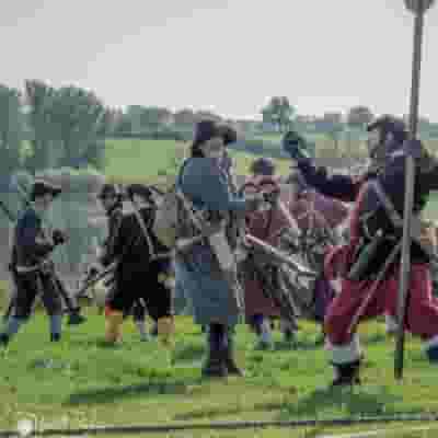 Civil War Re-Enactment with the Sealed Knot blurred poster image