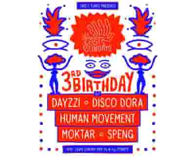 Lost Sundays 3rd Birthday ~ Moktar & Human Movement tickets blurred poster image