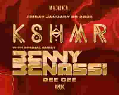 KSHMR & Benny Benassi tickets blurred poster image