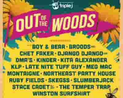 Out Of The Woods Festival 2023 tickets blurred poster image