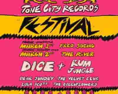 Tone City Records Festival tickets blurred poster image