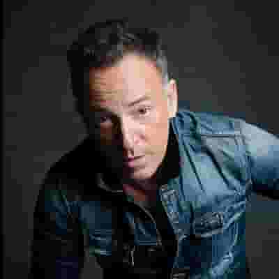 Bruce Springsteen blurred poster image