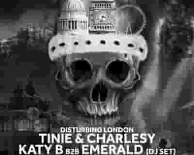 Disturbing London Halloween Party: Tinie Tempah, DJ Charlesy, Katy B & More tickets blurred poster image