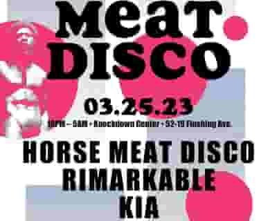 Horse Meat Disco New York tickets blurred poster image