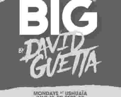 BIG by David Guetta tickets blurred poster image