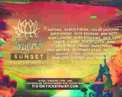 Sutra Sunset tickets blurred poster image