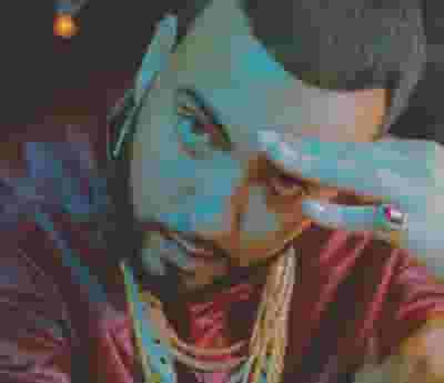 French Montana blurred poster image