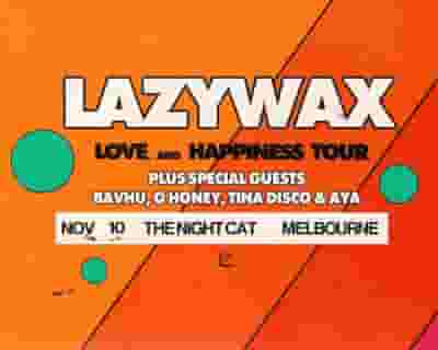 Lazywax tickets blurred poster image