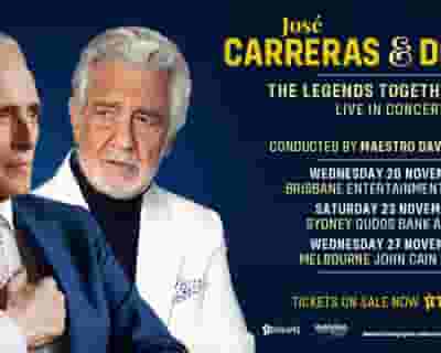 José Carreras & Plácido Domingo tickets blurred poster image