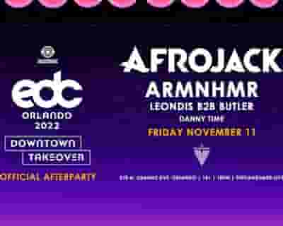 EDCO Afterparty ft Afrojack & ARMNHMR tickets blurred poster image
