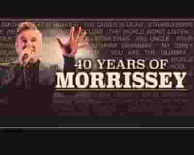 Morrissey tickets blurred poster image