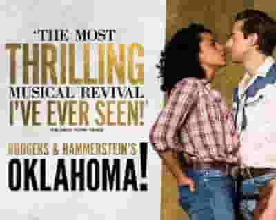 Oklahoma! tickets blurred poster image