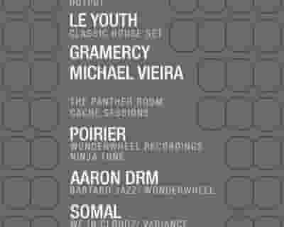 Input - Le Youth at Output and Caché Sessions: Poirier and More in The Panther Room tickets blurred poster image