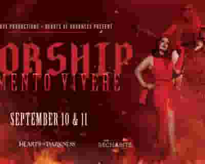 Worship - Memento Vivere tickets blurred poster image