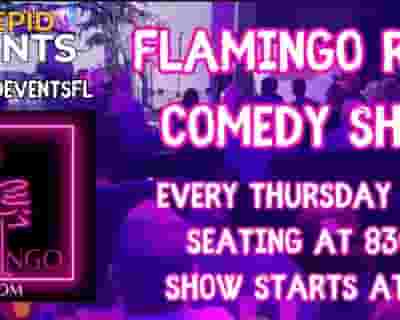 Flamingo Room Comedy Show tickets blurred poster image