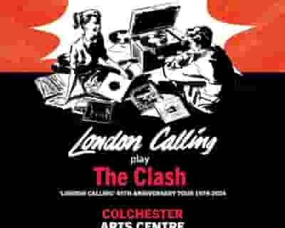 London Calling tickets blurred poster image