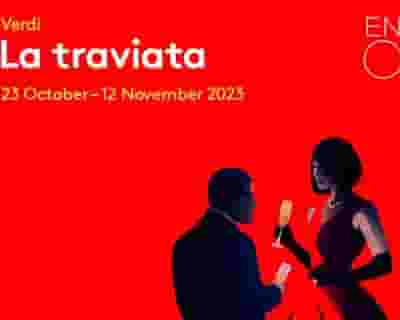 La Traviata tickets blurred poster image