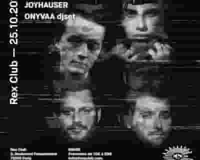Rex Club presente: Darzack Live, Joyhauser, ONYVAA tickets blurred poster image