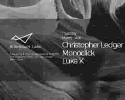 Aftertouch Labs: Christopher Ledger tickets blurred poster image