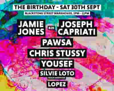 Jamie Jones, Joseph Capriati, Pawsa, Chris Stussy and more tickets blurred poster image