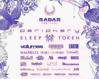 Radar Festival tickets blurred poster image