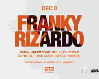 Franky Rizardo tickets blurred poster image
