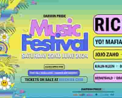 Darwin Pride Music Festival tickets blurred poster image