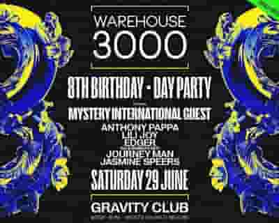 Warehouse3000 8th Birthday tickets blurred poster image