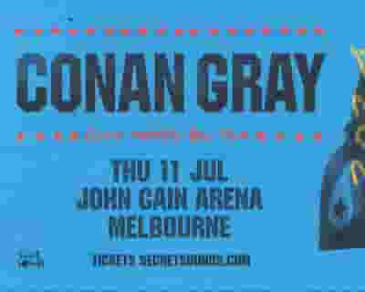 Conan Gray tickets blurred poster image