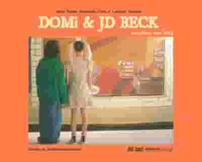 DOMi & JD BECK tickets blurred poster image