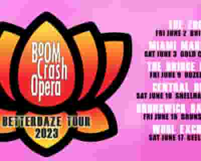Boom Crash Opera tickets blurred poster image