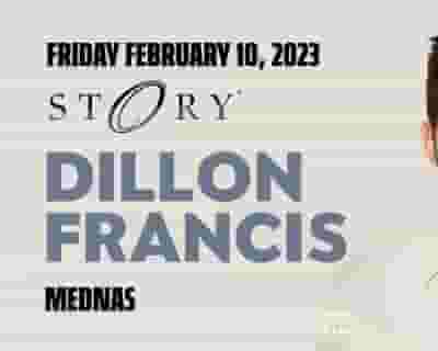 Dillon Francis tickets blurred poster image